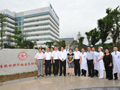 Representatives from the HKSAR Government conduct regular on-site visits to monitor the progress of Hong Kong-funded medical and health projects.