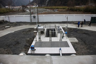 2012年12月臥龍污水處理廠竣工