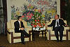 The Secretary for Justice, Mr Wong Yan Lung, SC, meets Executive Vice-Mayor of Chongqing, Mr Huang Qifan, today (August 12).