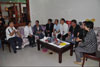 LegCo Members visit the victims of the earthquake in a village of Xiang'e Xiang in Dujiangyan.