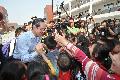 Mr Tang visits the students at Dongqi Primary School.