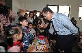 Mr Tang visits the students at Dongqi Primary School.